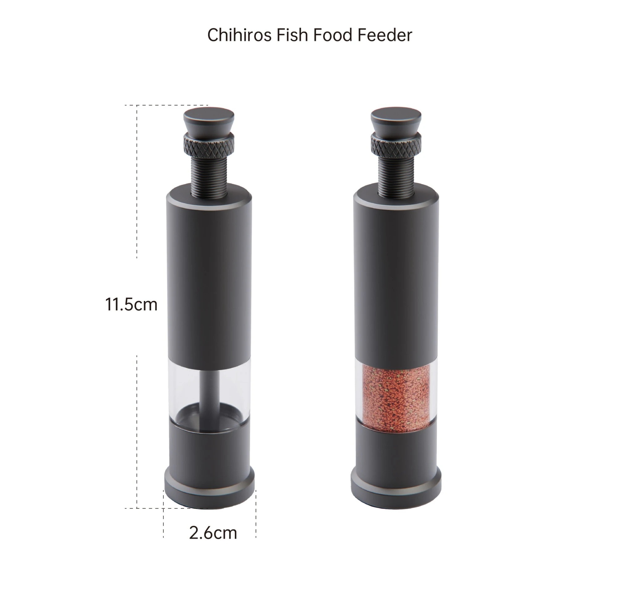 Chihiros Fish Food Feeder M – Präzise Fütterung für Nano-Aquarien