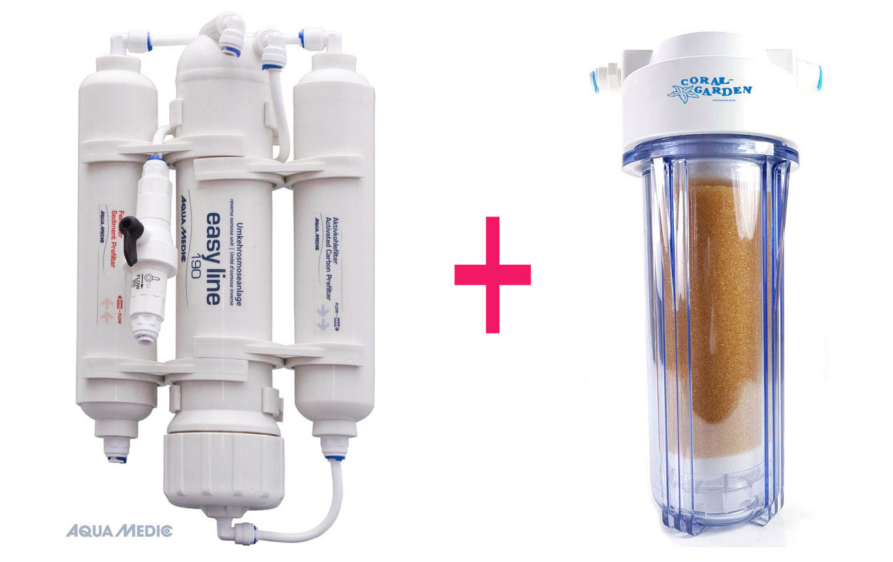 Aqua-Medic Easy Line 190 Osmoseanlage + Mischbettharzfilter