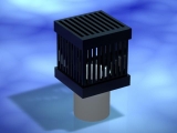 Aqua Connect Ablauf Cube mit Deckel für PVC Rohre