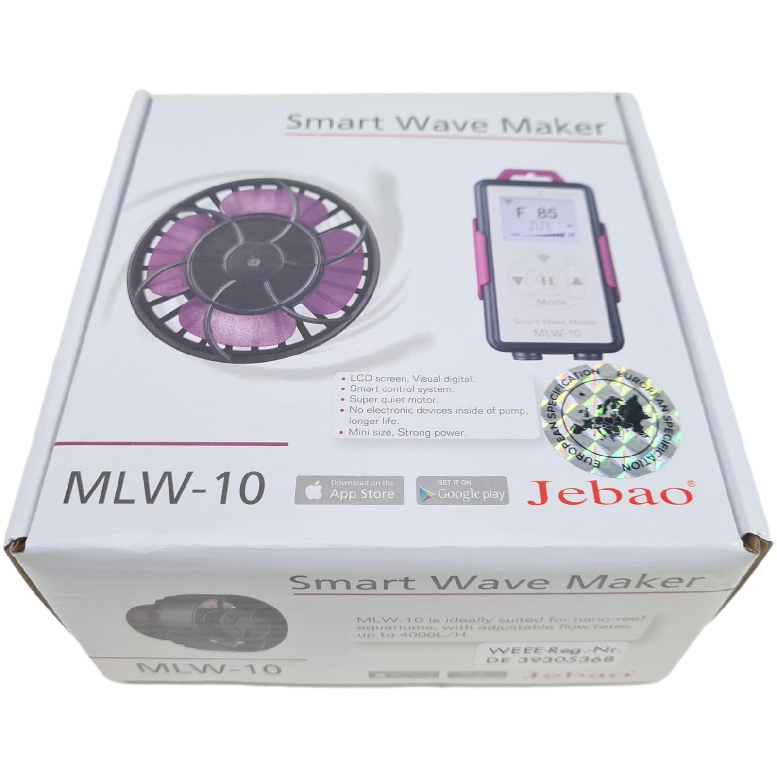 Jebao MLW-10 | Smart Wave Maker | Wifi Strömungspumpe regelbar bis 4.000 l/h