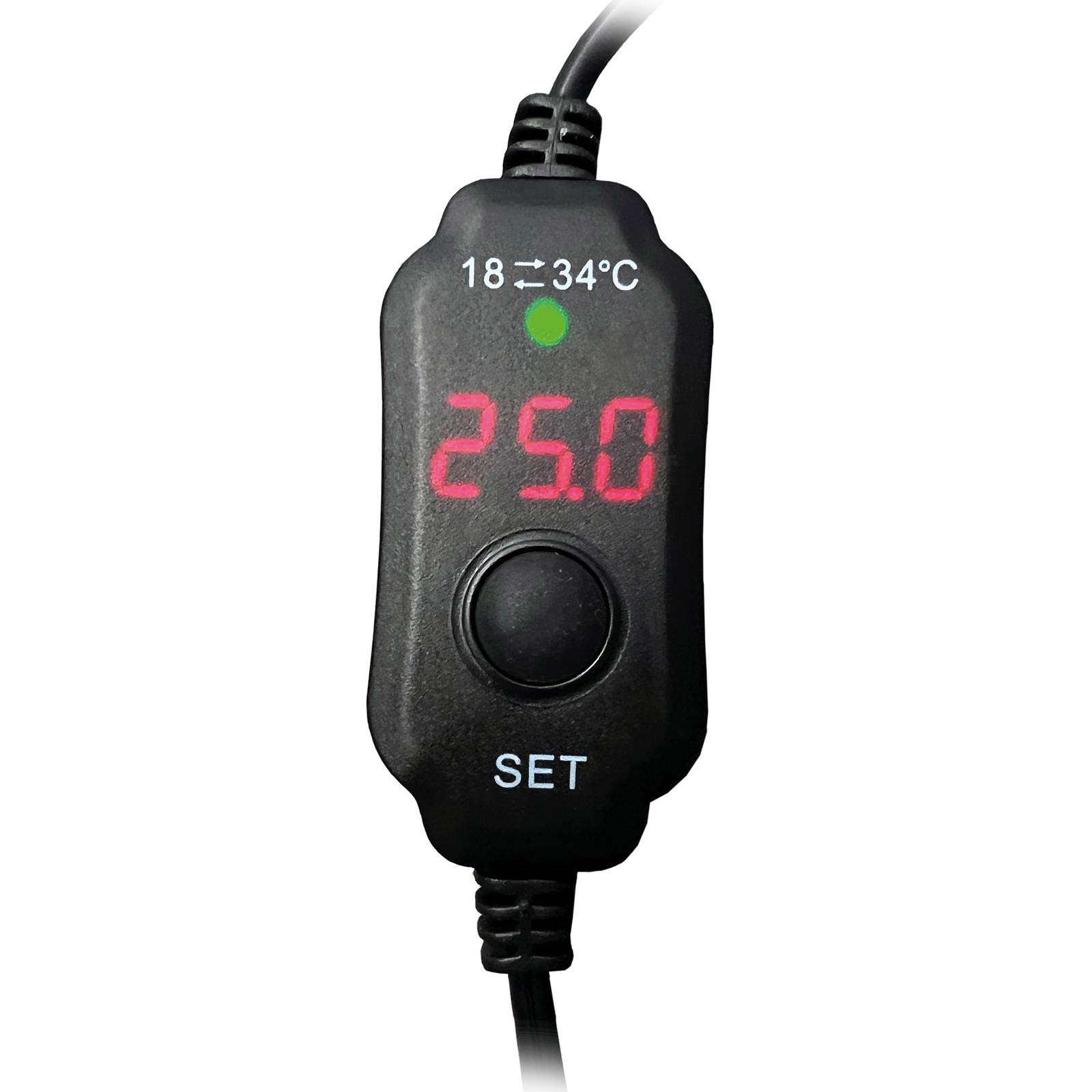 Aqua-Medic micro heater | Regelbarer 10 W Heizer mit USB-Anschluss für kleinere Aquarien