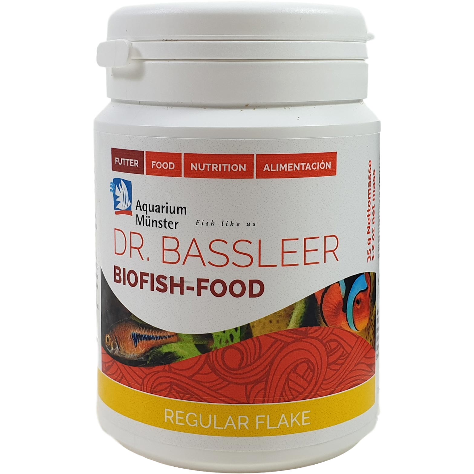 Dr. Bassleers fish food regular flakes
