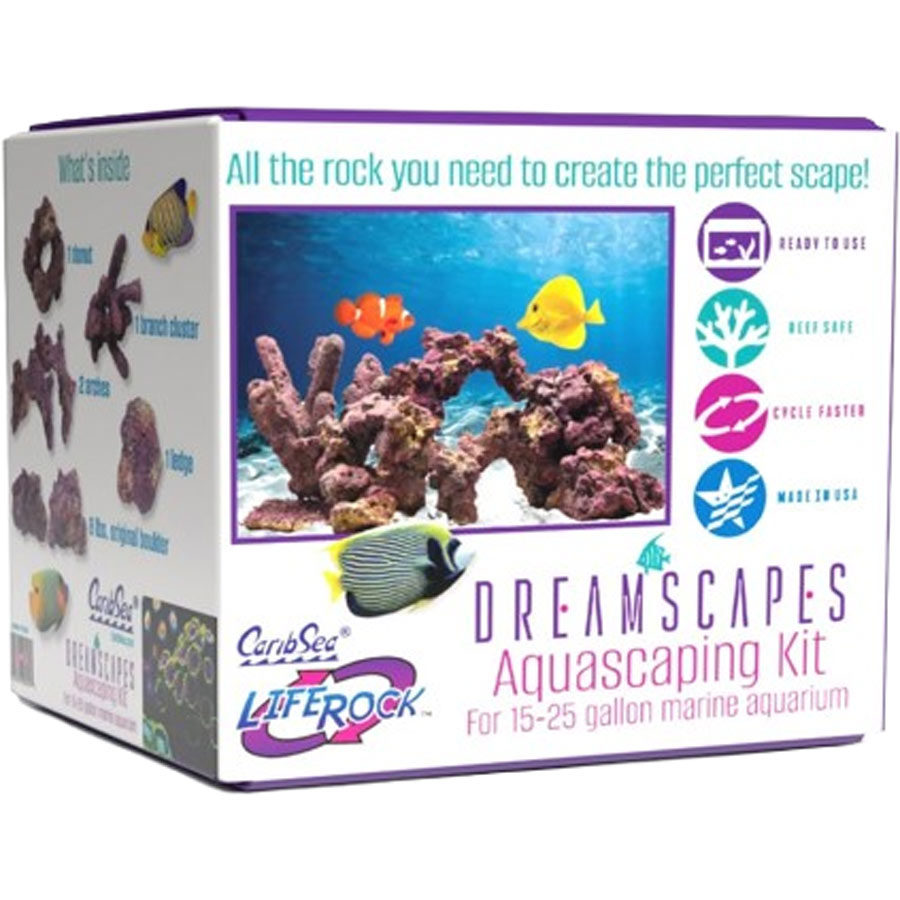 CaribSea LifeRock Dreamscapes Box 8,2 kg  für 19 - 95 Liter