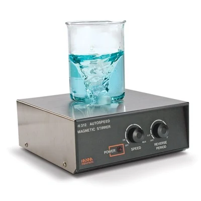 Hanna Instruments HI302N-2 – Magnetrührer Autoreverse, Edelstahl, 230V, 2,5 L
