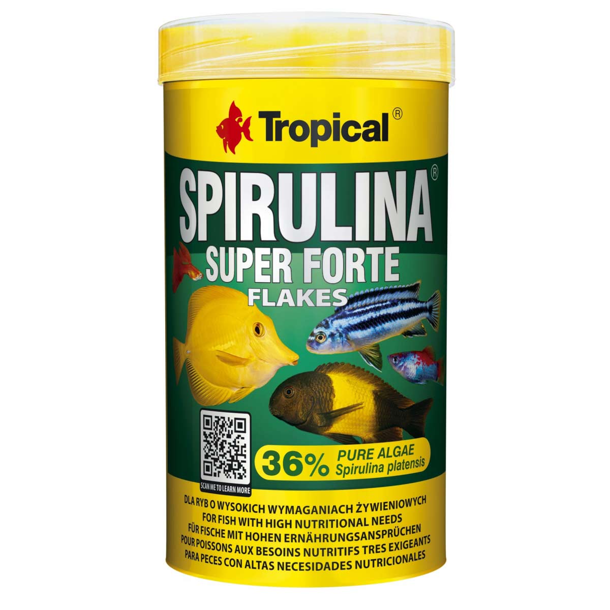 Tropical Spirulina Super Forte 36% 1.000ml / 200 g
