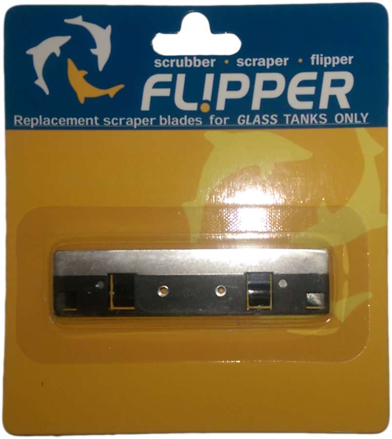 Flipper Edelstahl-Ersatzklingen für Glas