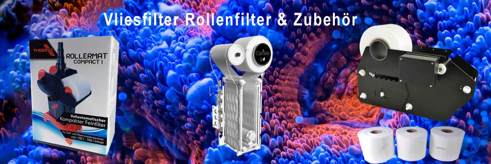 Zu den Vlies Filtern im Meerwasser Shop