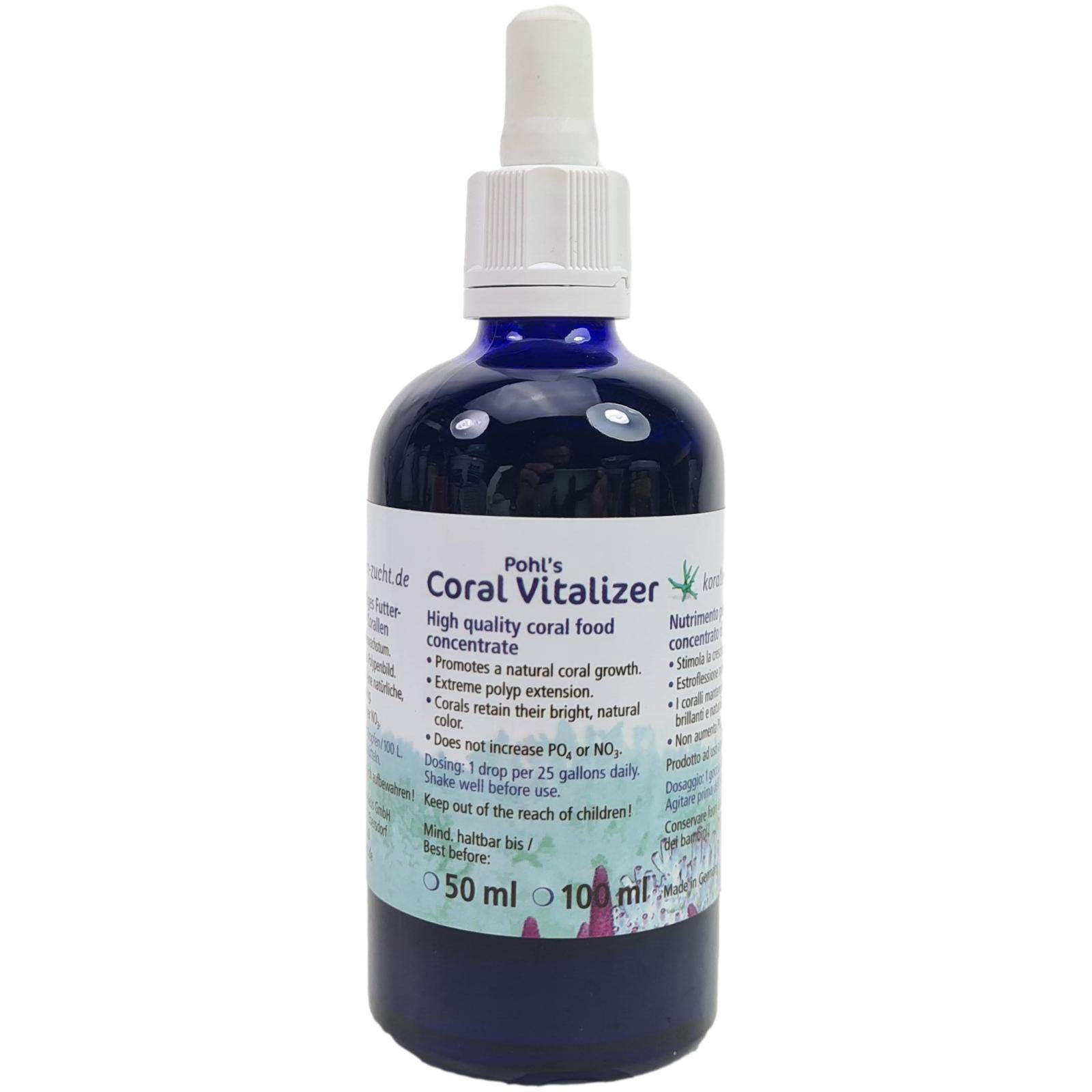 Korallenzucht Pohl´s Coral Vitalizer verschiedene Größen