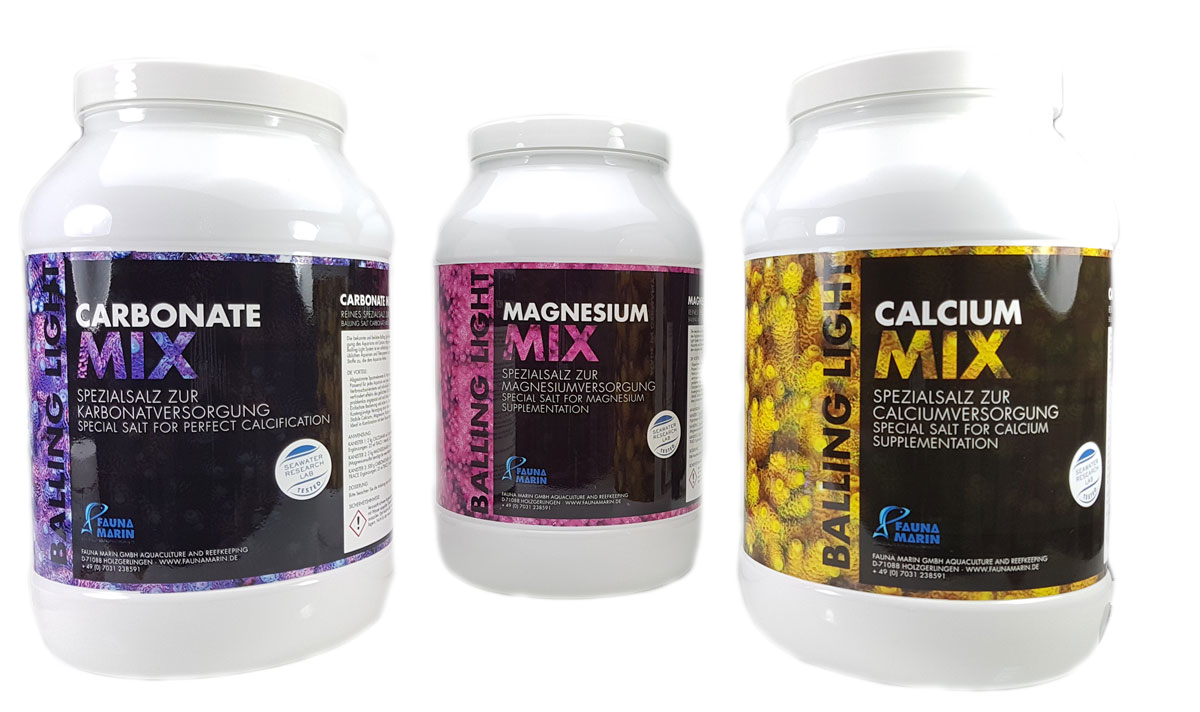 Fauna Marin Balling-Salze Mix 3x4 kg
