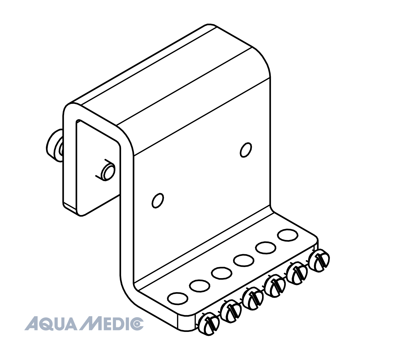 Aqua-Medic 6-fach Schlauchhalterung