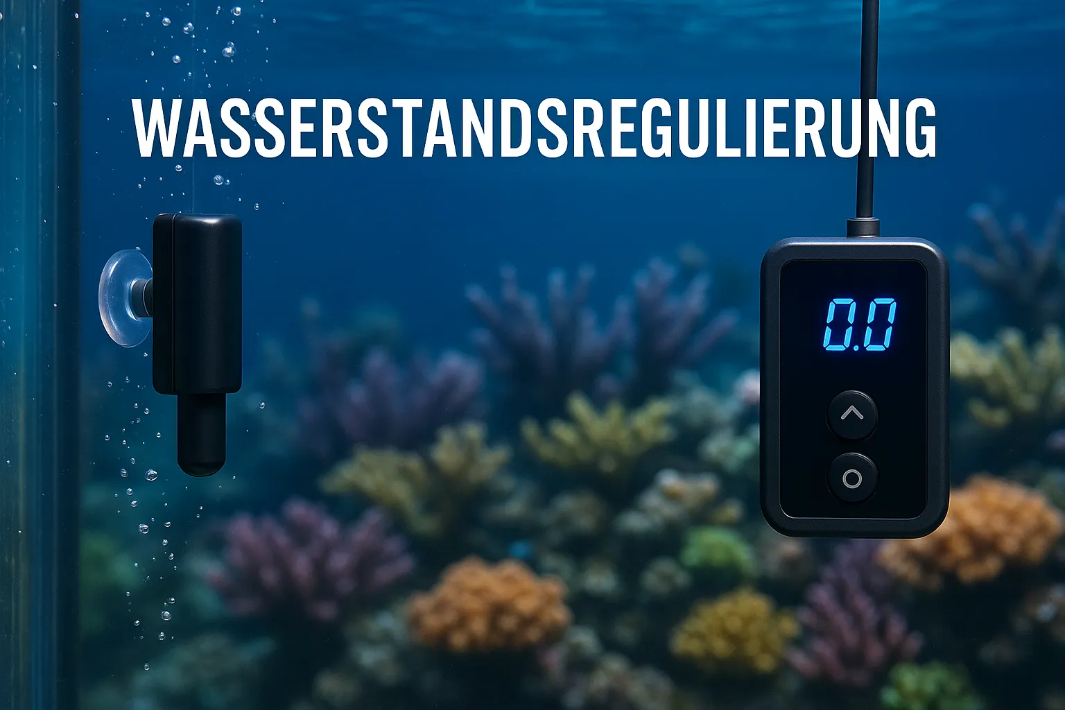Kategoriebild Wasserstandsregulierung im Aquarium (ki)