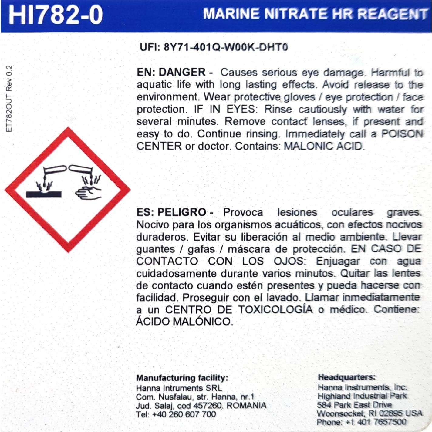 Hanna HI782 Checker - Nitrat im Meerwasser, 0-75 ppm
