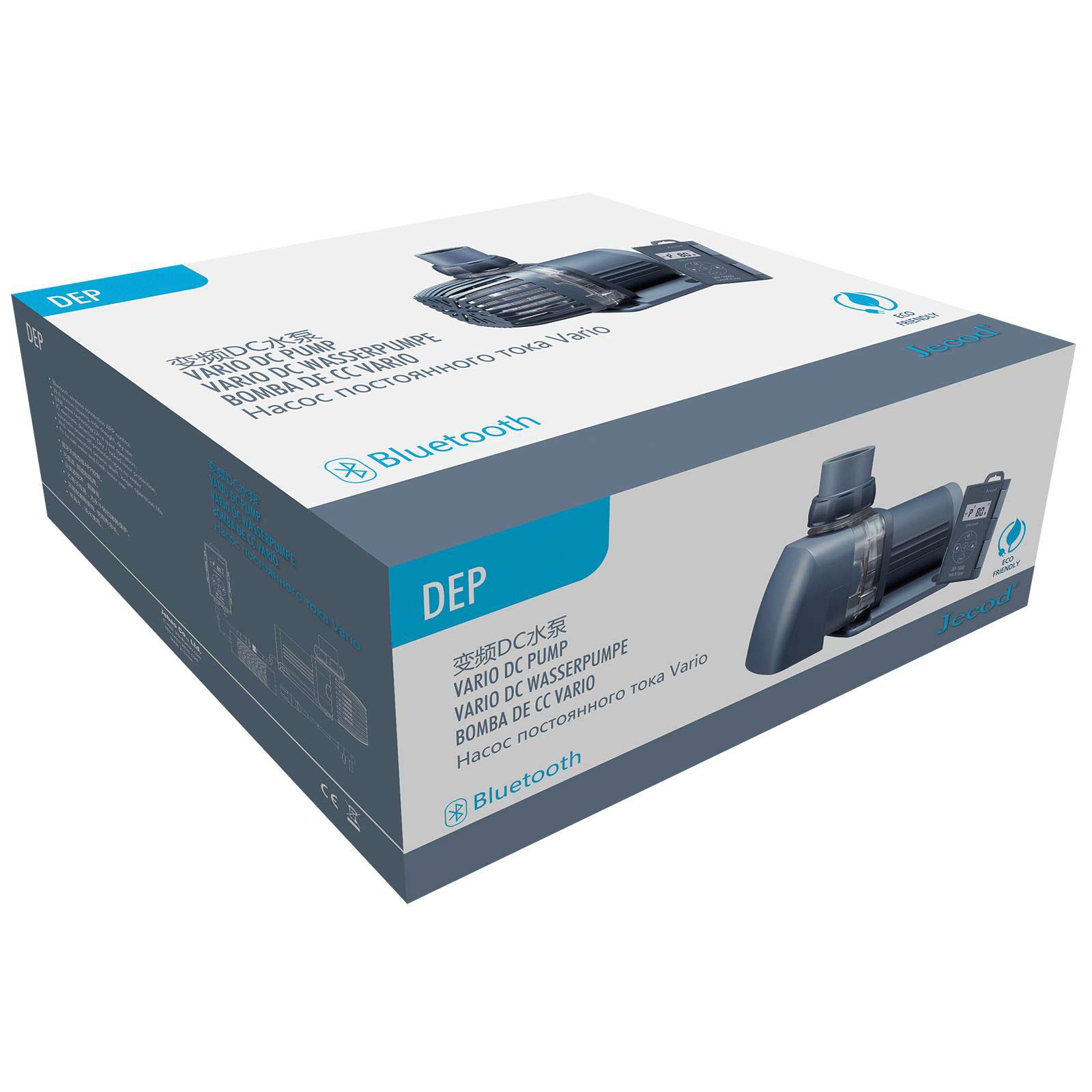 Jecod DEP-1000 Förderpumpe 1.000 l/ max. 12 W Bluetooth