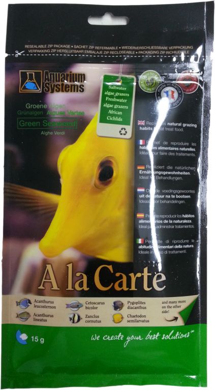 Aquarium Systems Ala Carte grüne Algen 15g