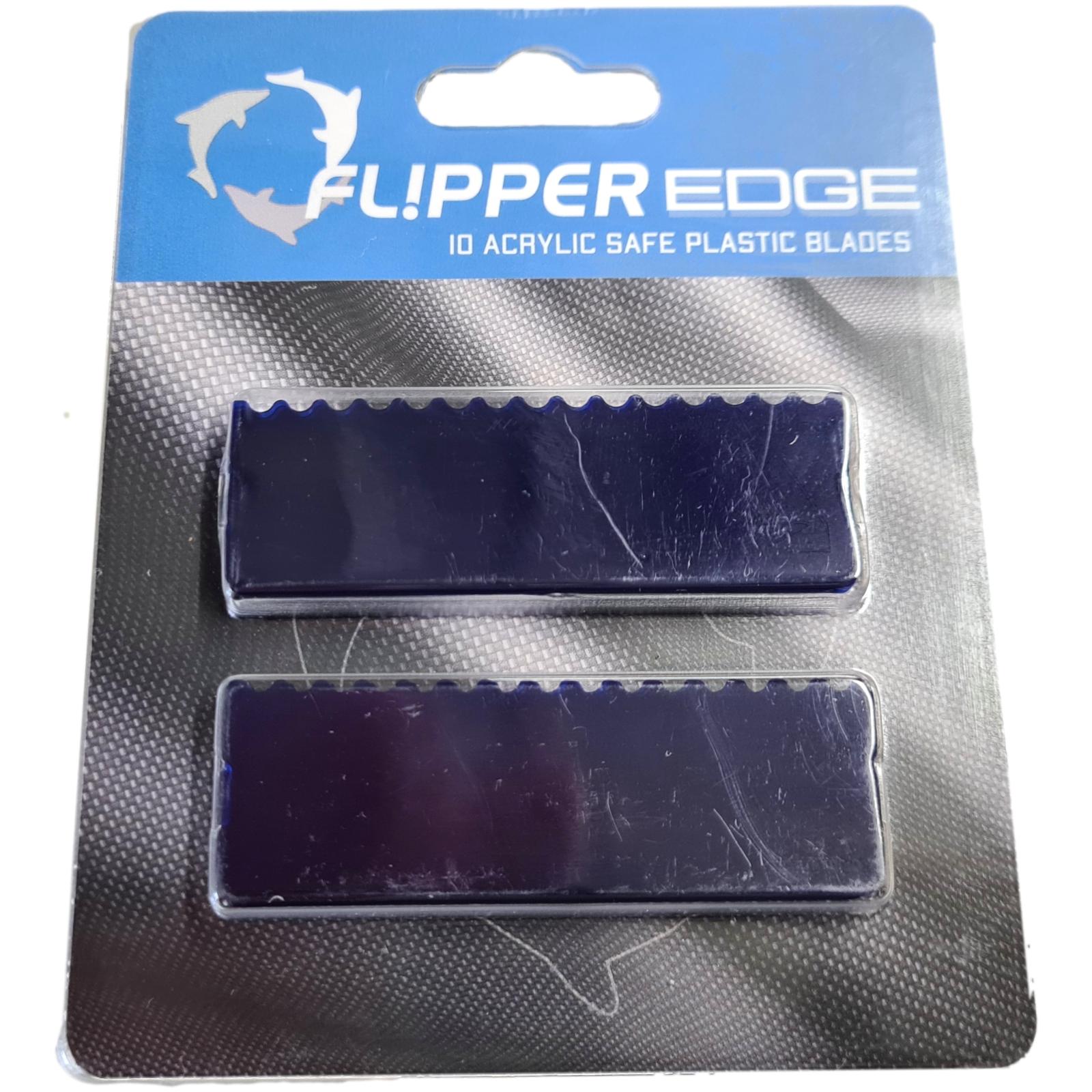 Ersatzklingen (Plastik) Flipper Edge Standard für Acryl Aquarien 10 Stück