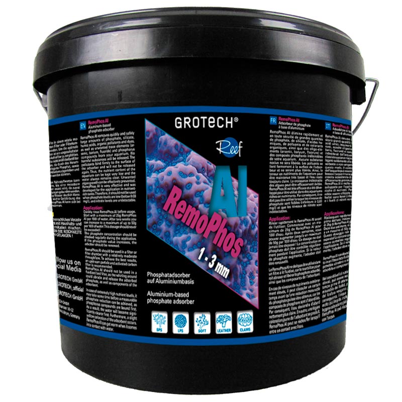 GroTech RemoPhos AL  1-3mm | Phosphatadsorber auf Aluminiumbasis