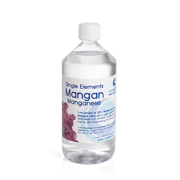 Oceamo Single Elements Mangan (Mn) 1000 ml – Manganlösung für Riffaquarien