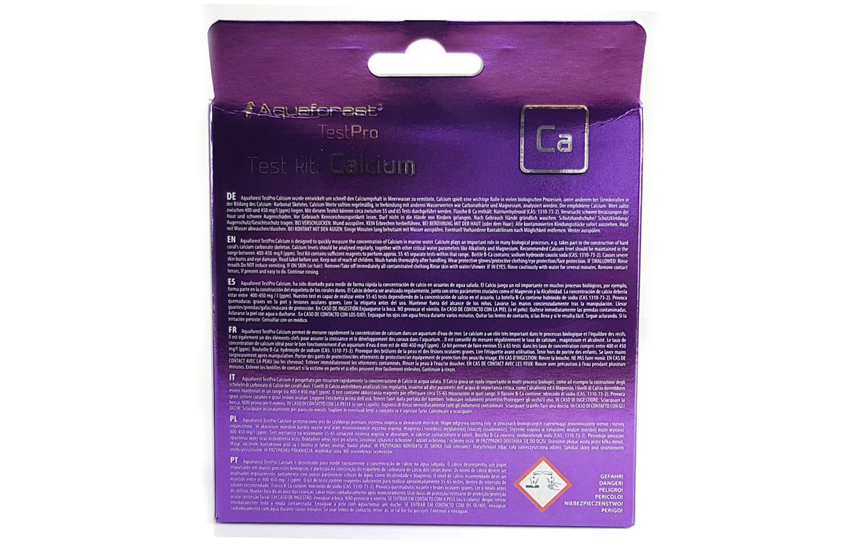 Aquaforest Calcium (Ca) Test Kit