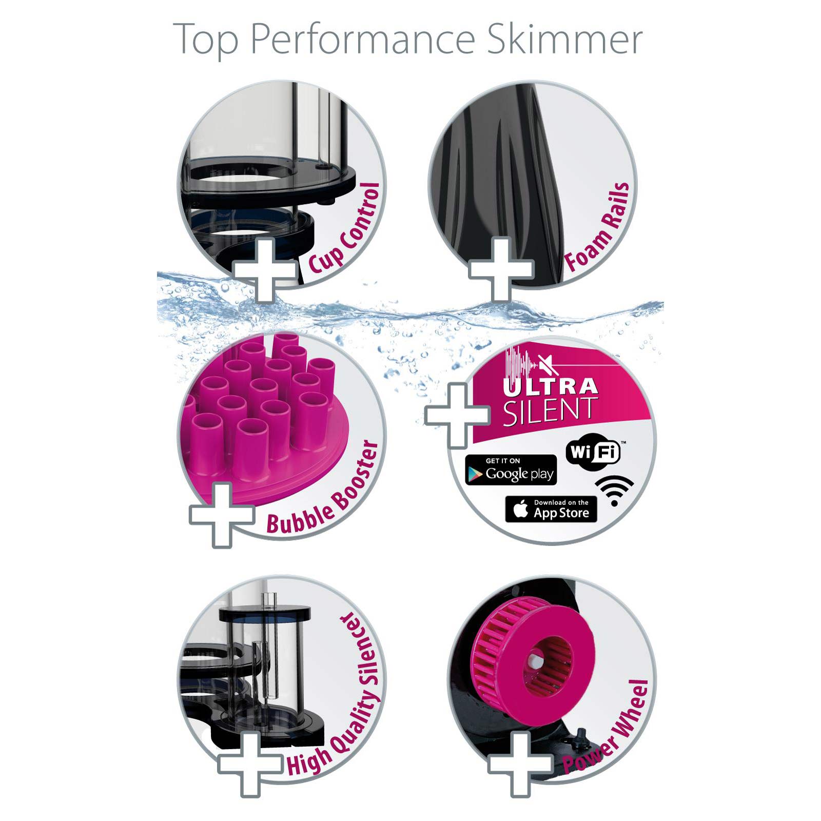 Aqua-Medic Abschäumer der Ocean Queen Serie | Top Performance Skimmer