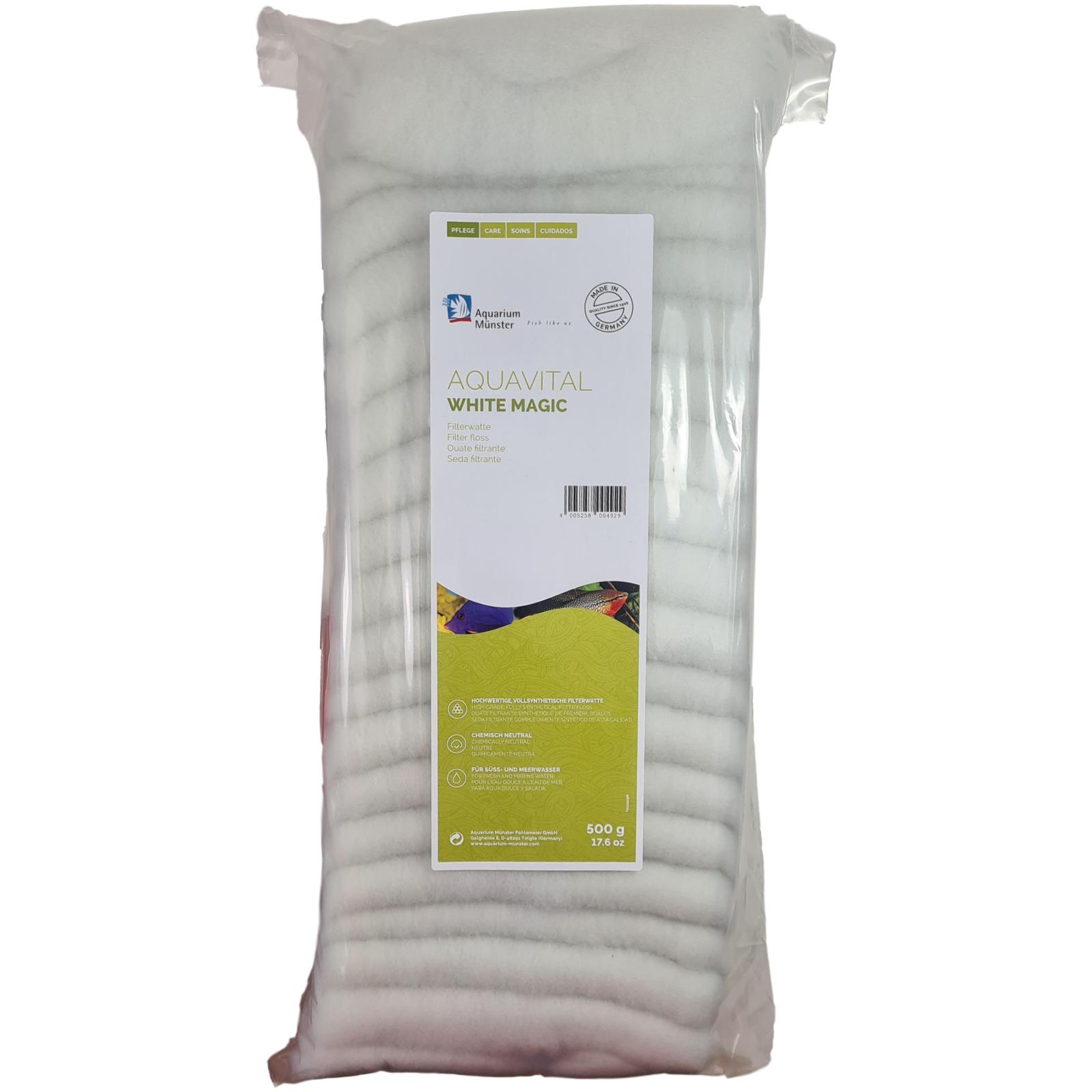 Aquarium Münster Aquavital White Magic 500 g Filterwatte