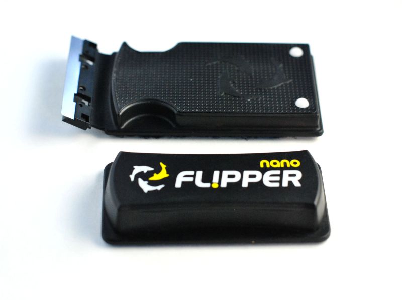 Flipper Nano Float Magnetscheibenreiniger | bis 6mm | schwimmend | verbesserte Klingen