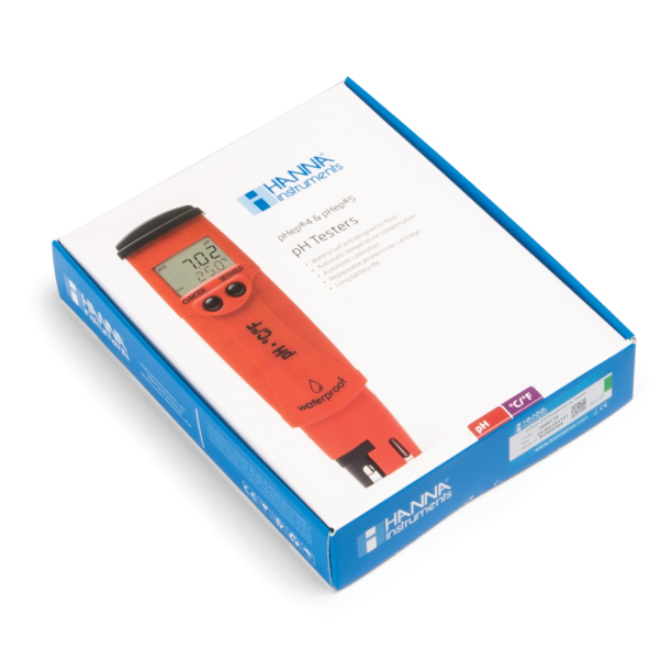 Hanna HI98127 pHep®4 pH/°C-Tester (pH 0,1 Auflösung) - wasserfest