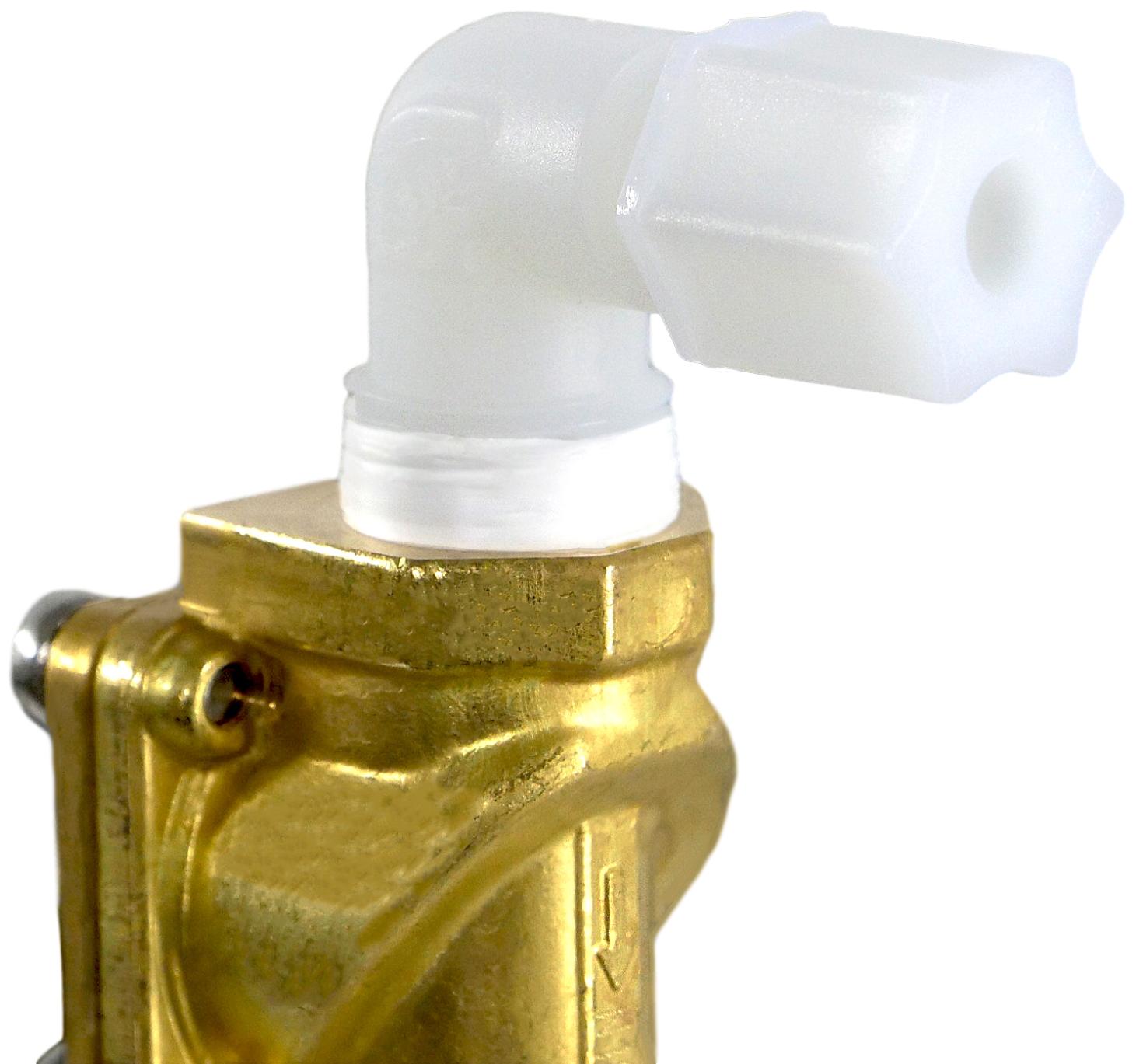 Aqua-Light Magnetventil für Wasser | 4/6 mm Schlauch Anschluss