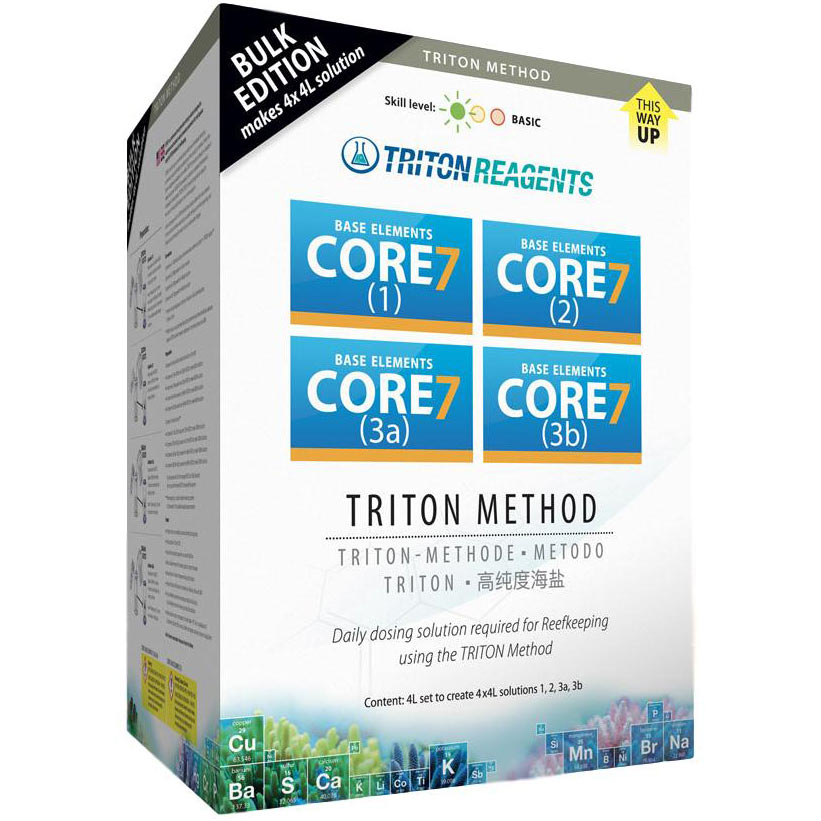Triton SET Core7 Base Elements Bulk Edition 4x4 Liter Kit für Triton Methode