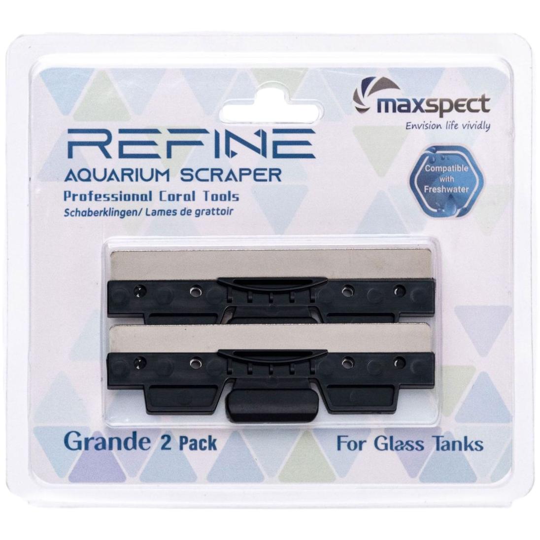 Maxspect Refine Grande Ersatzklingen aus Edelstahl