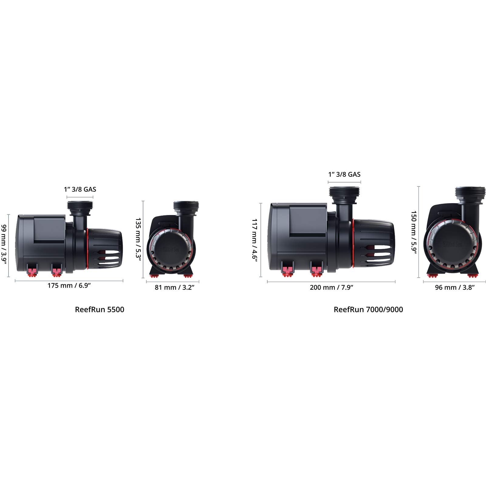 Red Sea ReefRun DC Pumpen (exkl. Controller)