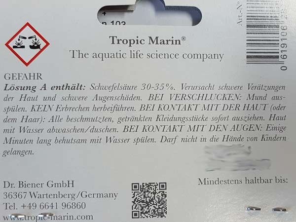 Tropic Marin Phosphat (PO4) Professional Test Nachfüllpackung