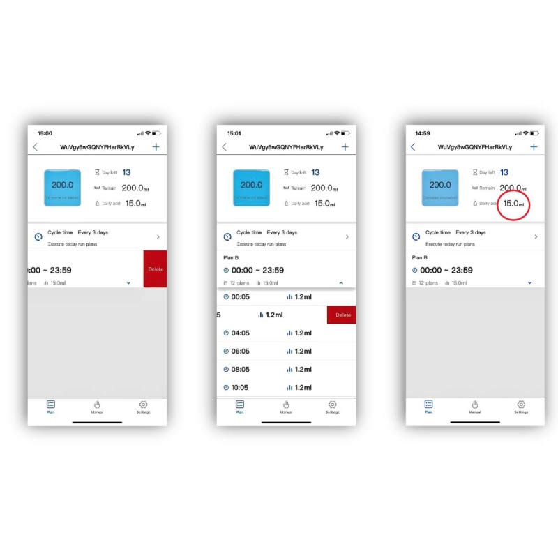 D-D Dosierpumpe P1 Pro Wifi 1-Kanal Dosierpumpe mit hoher Genauigkeit