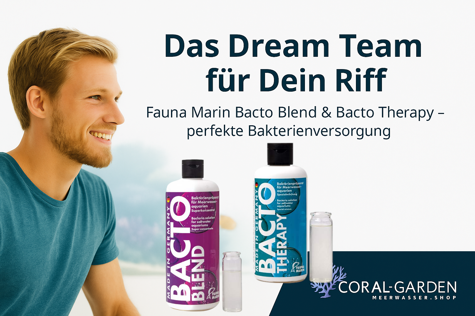 Bild für Fauna Marin Bacto Blend und Therapy Meerwasser-Produkte (ki)