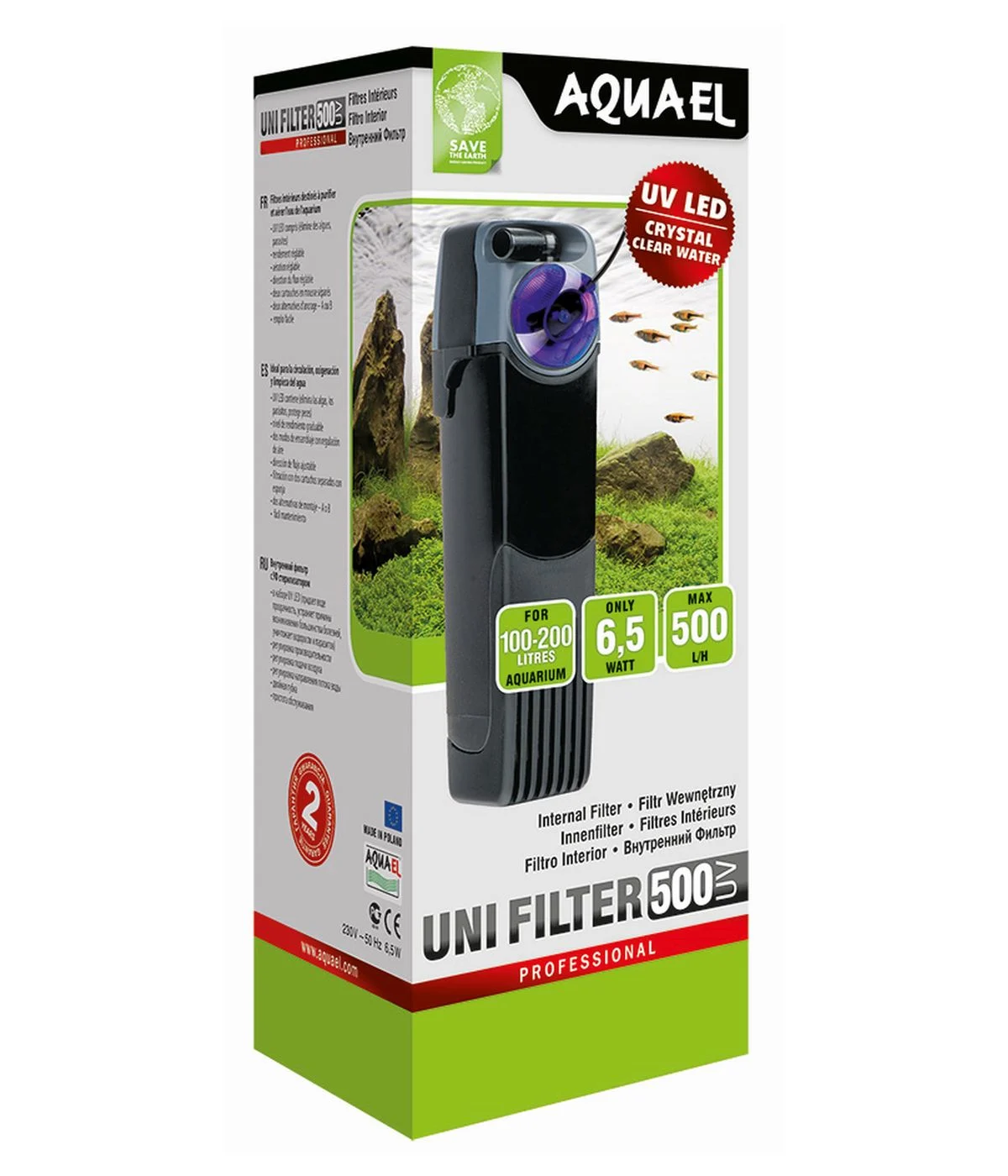 Aquael UniFilter 500 UV Power
