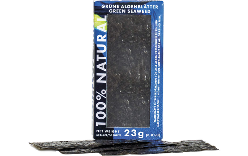Fauna Marin 100% Natural Grüne Algenblätter 23 g