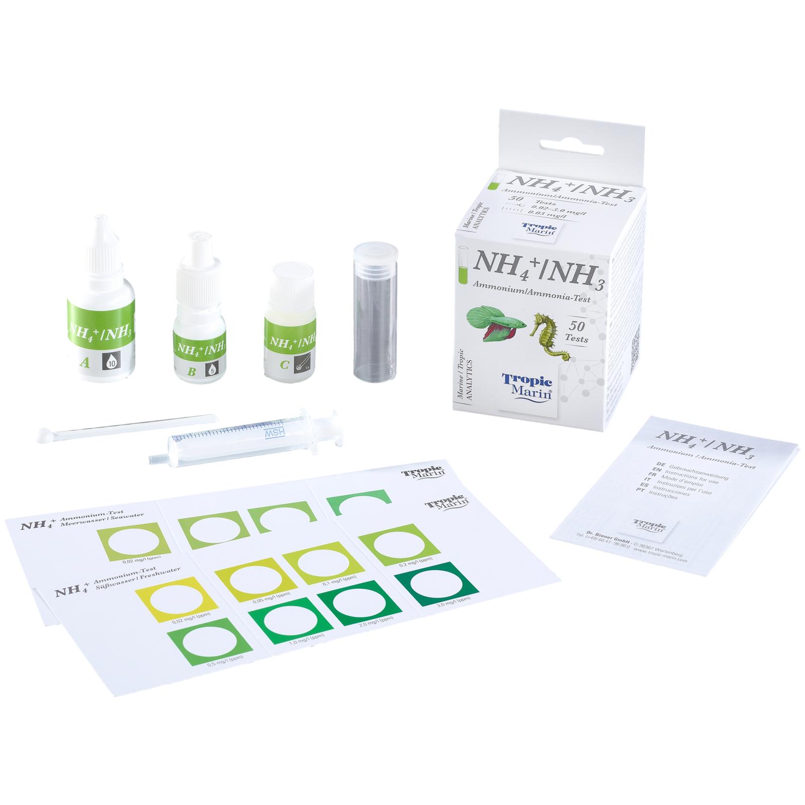 Tropic Marin Wassertest / Test Amoniak - Amonium