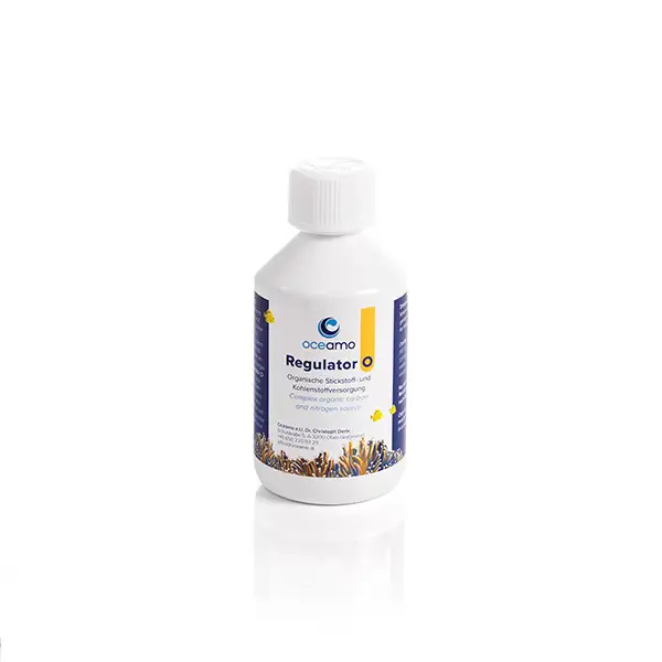Oceamo Regulator O 250 ml – Aminosäuren, organische Moleküle und Iod für Riffaquarien