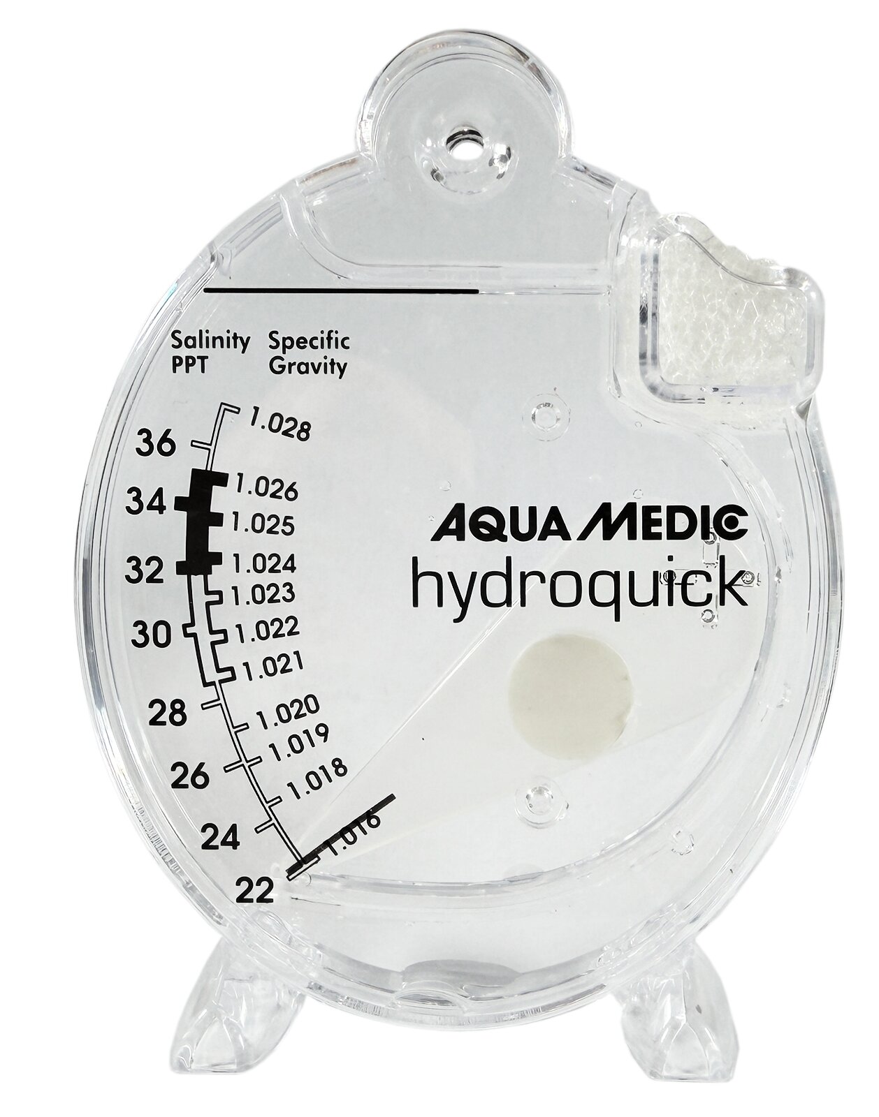 Aqua-Medic hydroquick zur Messung der spezifischen Dichte im Meerwasser