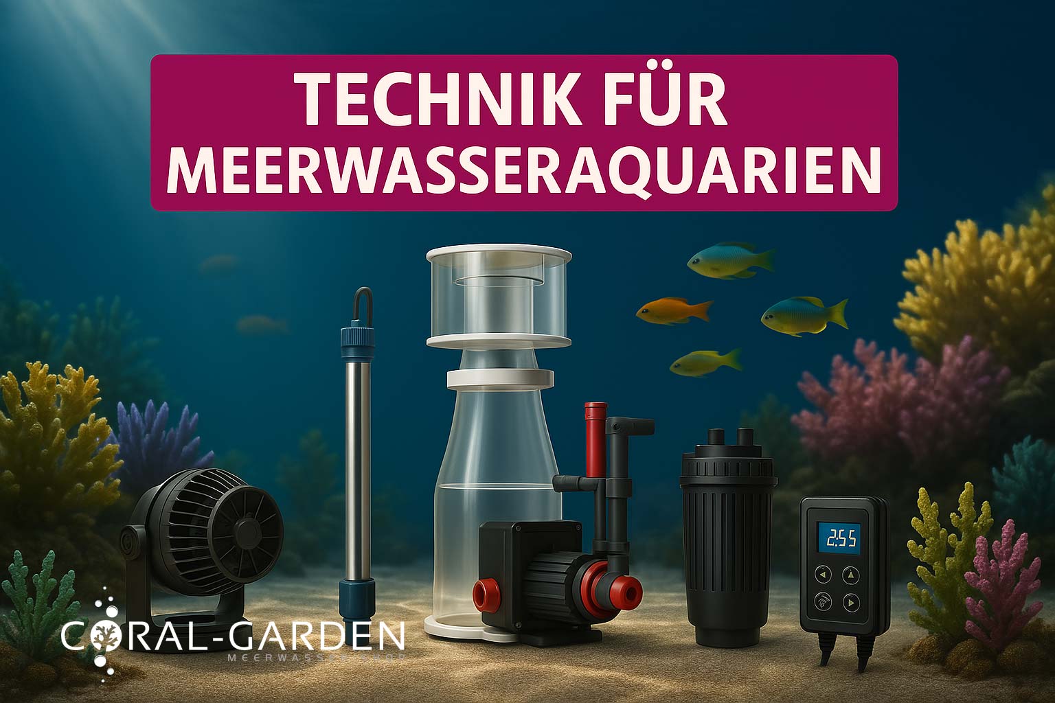 Bild zur kategorie Meerwasseraquarium Technik