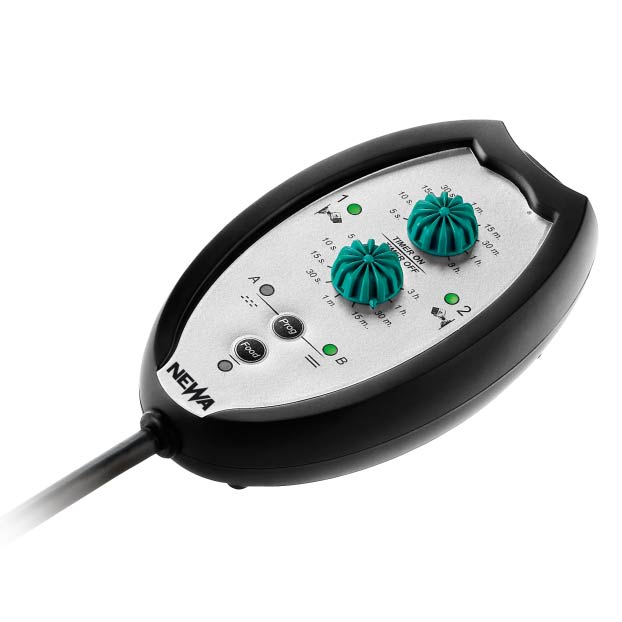 2 Stück Newa Wave 2 5900 Strömungspumpen + Controller im Set | 5.900 L/h 5,2 Watt