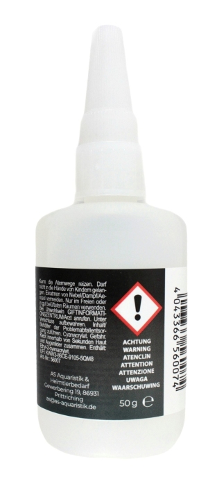 Me Aquaristik The Glue Sekundenkleber dünnflüssig 20 g – Pflanzenkleber für Aquascaping