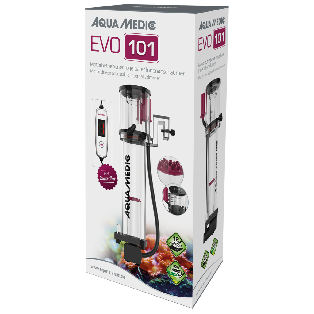 Aqua-Medic EVO 101 Motorbetriebener regelbarer Innenabschäumer