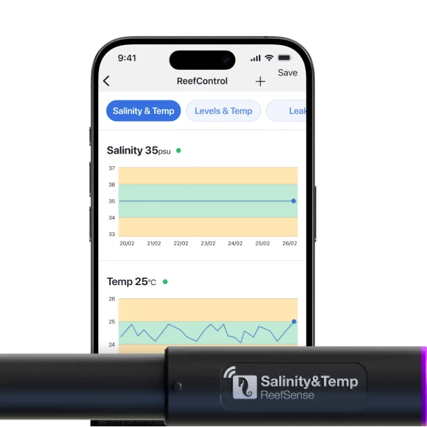 Red Sea ReefSense Salinitäts- & Temperatursonde für Meerwasseraquarium