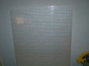 Lichtrasterplatte weiß 620x400x13mm