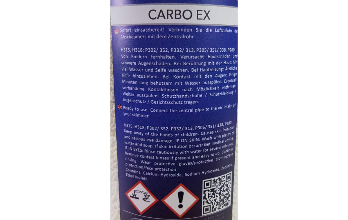 ATI Carbo Ex 1000 g Co2 Filter und Luftfilter für Abschäumer