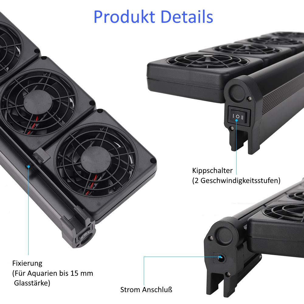AP- Power Lüfter / Power Fan 6 Fach