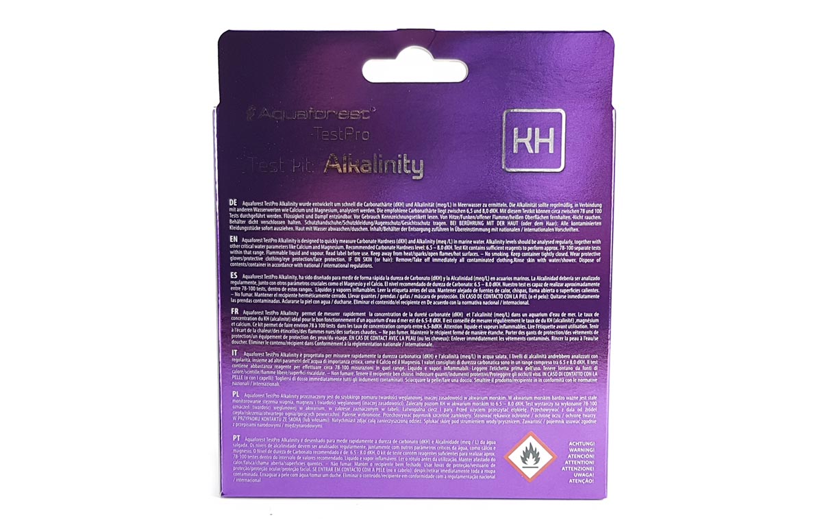 Aquaforest KH-Alkalinity Test Kit